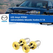 P21W: LED Asyc Canbus Rosso (Coppia)