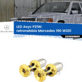 P21W: LED Asyc Canbus Rosso (Coppia)