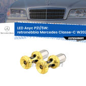 P21/5W: Asyc LED Rossi (Coppia)