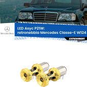 P21W: LED Asyc Canbus Rosso (Coppia)