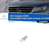 H21W (BAY9S): LED Torpedo Canbus Rosso