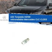 H21W (BAY9S): LED Torpedo Canbus Rosso