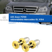 P21W: LED Asyc Canbus Rosso (Coppia)