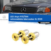 P21/5W: Asyc LED Rossi (Coppia)