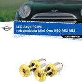 P21W: LED Asyc Canbus Rosso (Coppia)