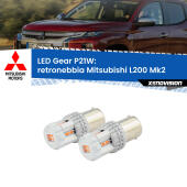 P21W: Gear LED Rossi (Coppia)