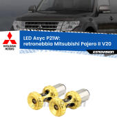 P21W: LED Asyc Canbus Rosso (Coppia)