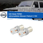 P21W: Gear LED Rossi (Coppia)