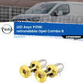 P21W: LED Asyc Canbus Rosso (Coppia)