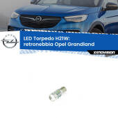 H21W (BAY9S): LED Torpedo Canbus Rosso