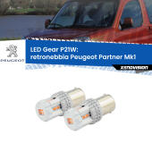 P21W: Gear LED Rossi (Coppia)