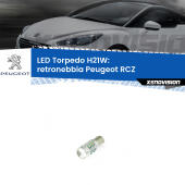 H21W (BAY9S): LED Torpedo Canbus Rosso