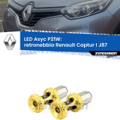 P21W: LED Asyc Canbus Rosso (Coppia)