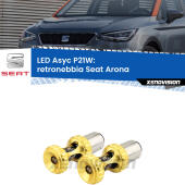 P21W: LED Asyc Canbus Rosso (Coppia)
