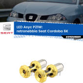 P21W: LED Asyc Canbus Rosso (Coppia)