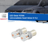 P21W: Gear LED Rossi (Coppia)