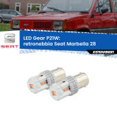 P21W: Gear LED Rossi (Coppia)