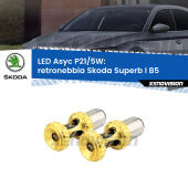 P21/5W: Asyc LED Rossi (Coppia)