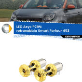 P21W: LED Asyc Canbus Rosso (Coppia)