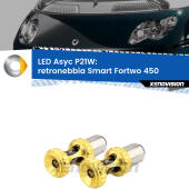 P21W: LED Asyc Canbus Rosso (Coppia)