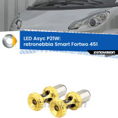 P21W: LED Asyc Canbus Rosso (Coppia)