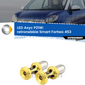 P21W: LED Asyc Canbus Rosso (Coppia)