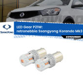 P21W: Gear LED Rossi (Coppia)