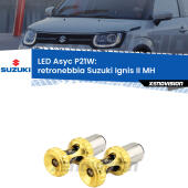 P21W: LED Asyc Canbus Rosso (Coppia)