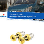 P21W: LED Asyc Canbus Rosso (Coppia)
