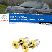 P21W: LED Asyc Canbus Rosso (Coppia)