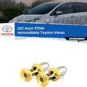 P21W: LED Asyc Canbus Rosso (Coppia)
