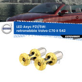 P21/5W: Asyc LED Rossi (Coppia)