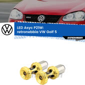 P21W: LED Asyc Canbus Rosso (Coppia)