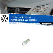 H21W (BAY9S): LED Torpedo Canbus Rosso