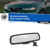 Kit Retrovisore Telecamera Retromarcia con schermo 4" invisibile | Staffa OEM