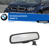 Kit Retrovisore Telecamera Retromarcia con schermo 4" invisibile | Staffa OEM