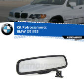 Kit Retrovisore Telecamera Retromarcia con schermo 4" invisibile | Staffa OEM