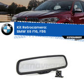 Kit Retrovisore Telecamera Retromarcia con schermo 4" invisibile | Staffa OEM