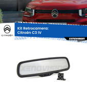 Kit Retrovisore Telecamera Retromarcia con schermo 4" invisibile | Staffa OEM