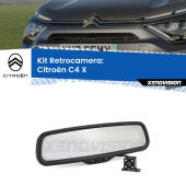 Kit Retrovisore Telecamera Retromarcia con schermo 4" invisibile | Staffa OEM