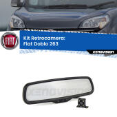 Kit Retrovisore Telecamera Retromarcia con schermo 4" invisibile | Staffa OEM