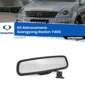 Kit Retrovisore Telecamera Retromarcia con schermo 4" invisibile | Staffa OEM