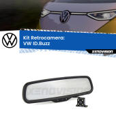 Kit Retrovisore Telecamera Retromarcia con schermo 4" invisibile | Staffa OEM