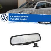 Kit Retrovisore Telecamera Retromarcia con schermo 4" invisibile | Staffa OEM