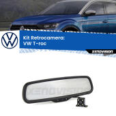 Kit Retrovisore Telecamera Retromarcia con schermo 4" invisibile | Staffa OEM