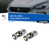 W5W: Lampadine LED Fly 6000k (Coppia)