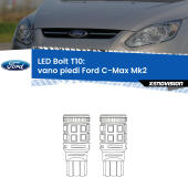 T10: LED Bolt 6000k (Coppia)