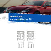T10: LED Bolt 6000k (Coppia)