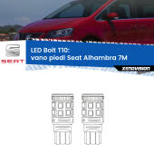 T10: LED Bolt 6000k (Coppia)