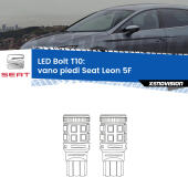 T10: LED Bolt 6000k (Coppia)